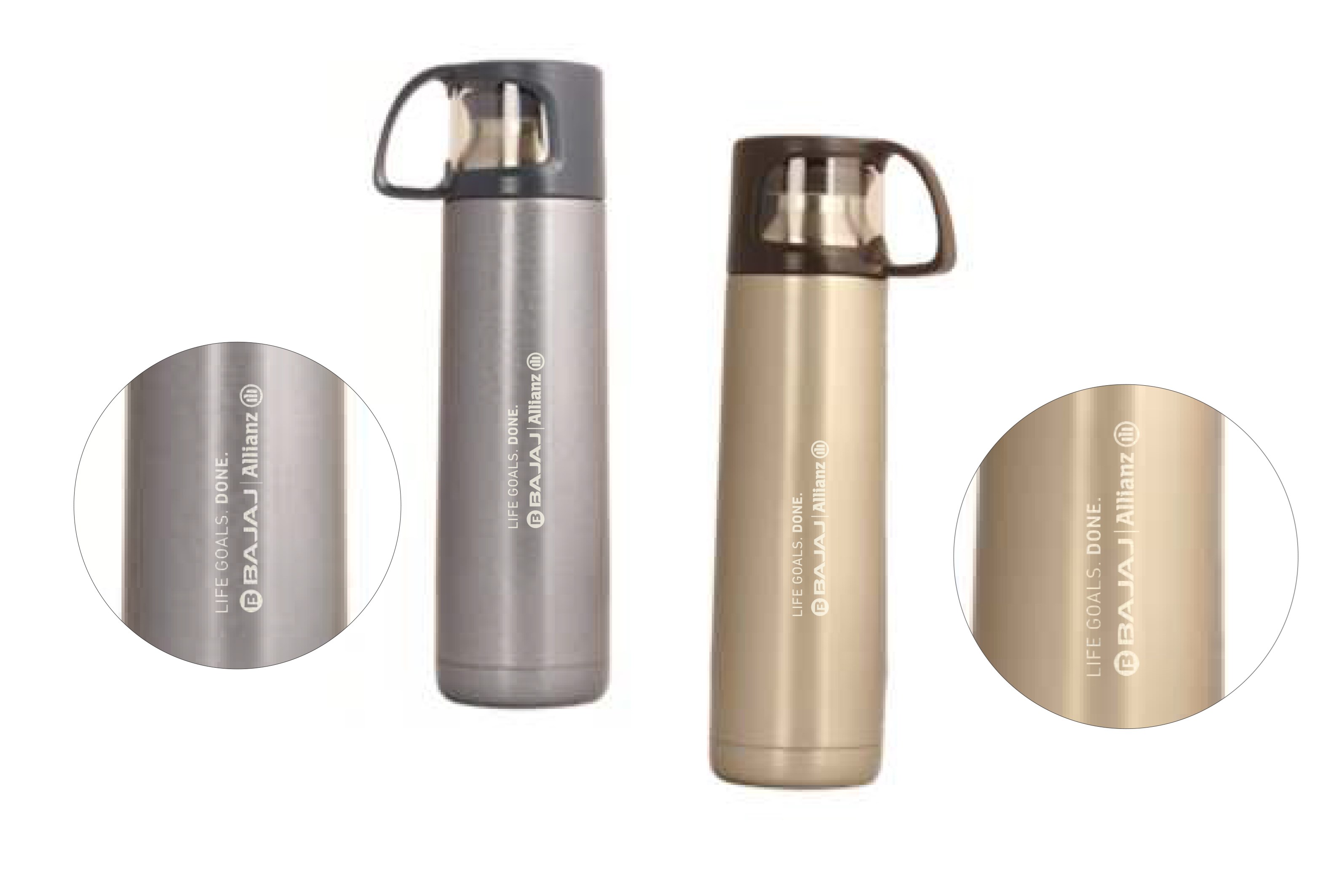 Insulated Double Wall Flask with Cup
